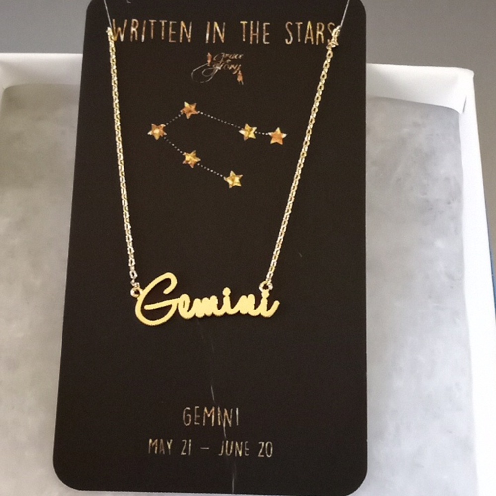Gemini necklace